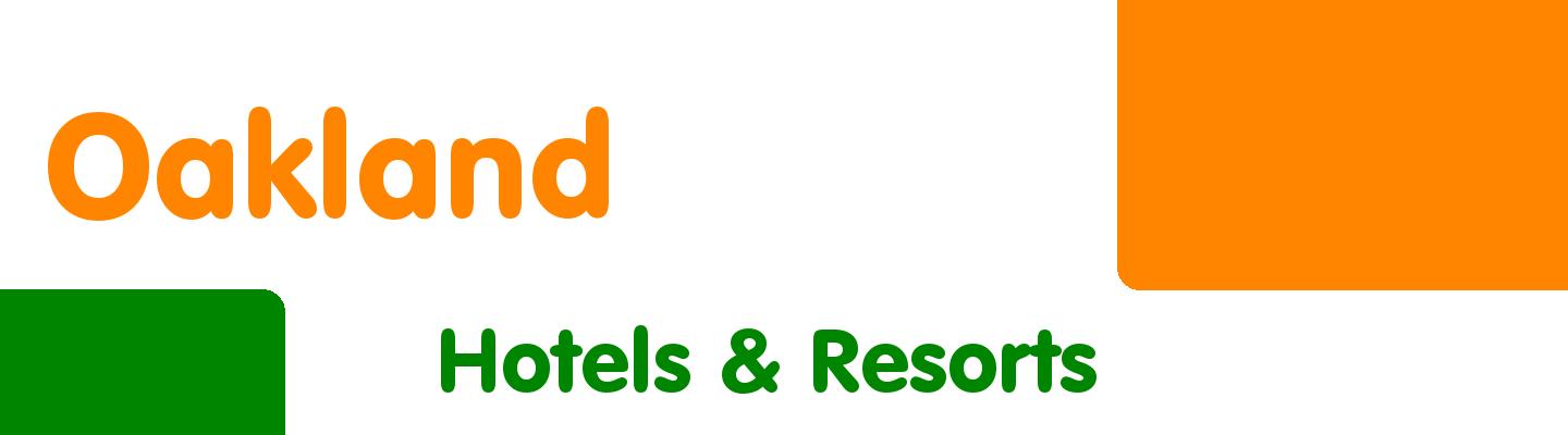 Best hotels & resorts in Oakland - Rating & Reviews